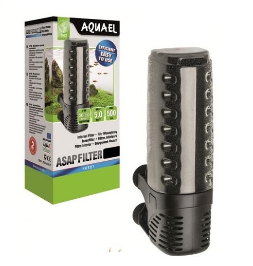 Aquael ASAP 500 filter 500 l/h | vnútorný akváriový filter s jednoduchou údržbou